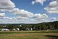 Farm view from west hill.