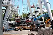 Installation of passenger units on the wheel