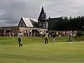 the Grand Prix de Granville 2007 - 9th green and clubhouse beyond
