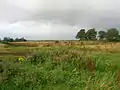 Morven House and kennels (privately owned) near 'The Circle', across from the large doocot. Gravel Cottage is just out of sight.