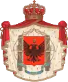 Arms of Dominion of King Victor Emmanuel III of the Albanians, 1939–1945