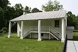 Detached kitchen and cook's house
