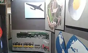 Partial view of the mural at Greenside School