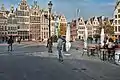 Grote Markt with guildhalls