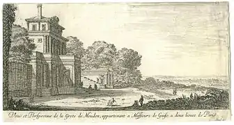 The Cave of Meudon, by Israel Silvestre, first half of the seventeenth century