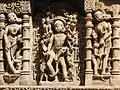 Bhairava and Apsaras.