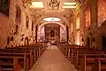 The interior of the cathedral