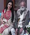 Bhattacharyaa with Bharat Ratna Pandit Ravi Shankarji