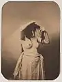 Gustave Le Gray,Standing Nude, c. 1855