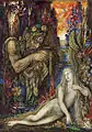 Gustave Moreau, Polyphemus adores the sleeping Galatea, c.1896
