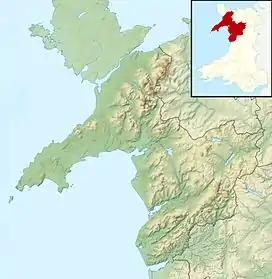 Yr WyddfaSnowdon is located in Gwynedd