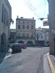 The town hall in Layrac