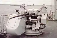 GCM-A on board HMS&nbsp;Battleaxe