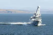 HMS&nbsp;Diamond, a Type 45 guided missile destroyer