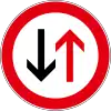Priority for oncoming traffic