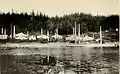 Haida village in Alaska