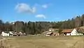 The hamlet of Utik in Stranska Vas