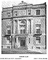 The 1894 clubhouse, designed by Charles F. McKim, photographed in 1896.