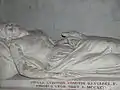 Tomb of Sibylle of Bâgé in Hautecombe Abbey.