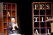 Professor Timothy Garton Ash on stage