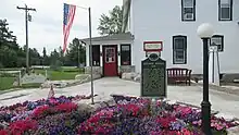 Helmer House Inn state historic marker
