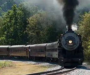No. 734 tackling Helmstetter’s Curve in 2010