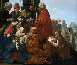 The Adoration of the Magi (1619), 132.5 x 160.5&nbsp;cm, Rijksmuseum, Amsterdam