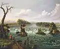 The Falls of Saint Anthony, Alto Mississippi, Henry Lewis, 1847. Thyssen-Bornemisza Museum.
