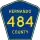 County Road 484 marker