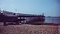Herne Bay Pier July 2018 Looking from east of the pier towards end of pier, with the old pier in the distance