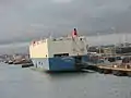 Heroic Ace docked at Southampton, England, 11 August 2011