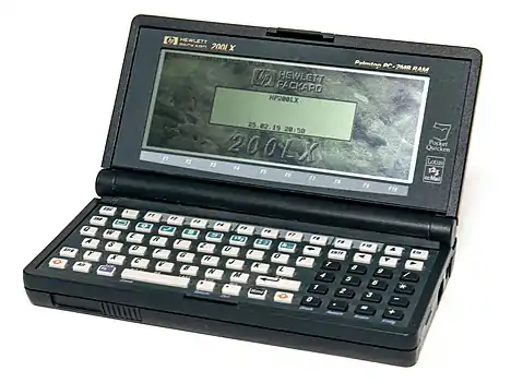 Example of a palmtop pc