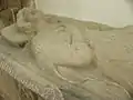Sculpture on his grave