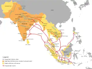 Image 16Expansion of Hinduism in Southeast Asia (from History of Asia)
