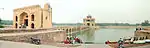 The Hiran Minar: Water Tank, Pavilion and Main Entrance