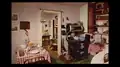 Kitchen with view of bedroom thorugh door