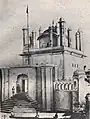 Photograph from the 1920's of Gurdwara Katalgarh Sahib in Chamkaur.
