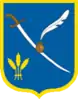 Coat of arms of Hlobyne