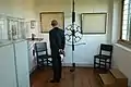 Christiaan Huygens room, with pendulum from the church in Scheveningen.