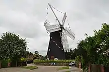 Image 505-sail Holgate windmill in York, England (from Windmill)