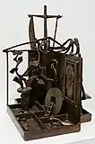 David Smith, Home of the welder, 1945; steel sculpture, painted