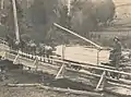 Horse-drawn Poweltown tramway at Black Sands Creek