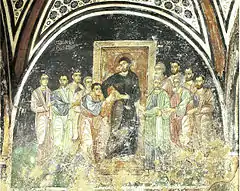 Fresco at the crypt