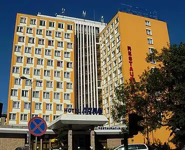 View from Dworcowa Street