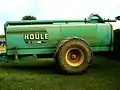 A liquid manure spreader in South Carolina