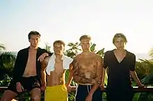 HOV1 (from left to right Axel, Ludwig, Dante, Noel)