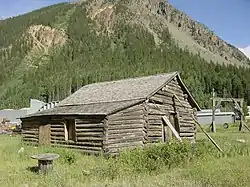An old cabin at Howardsville, September 2008