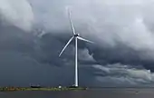 Image 11A wind turbine in Huikku, Hailuoto, Finland (from Windmill)