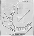 An early diagram of the grounds