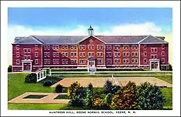 Huntress Hall, Keene State College, Keene, New Hampshire, 1925-26.